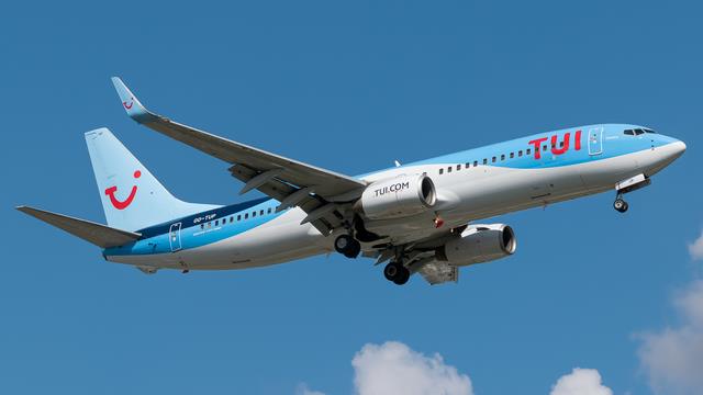 OO-TUP:Boeing 737-800:TUIfly